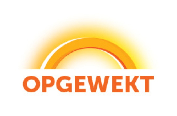 opgewekt