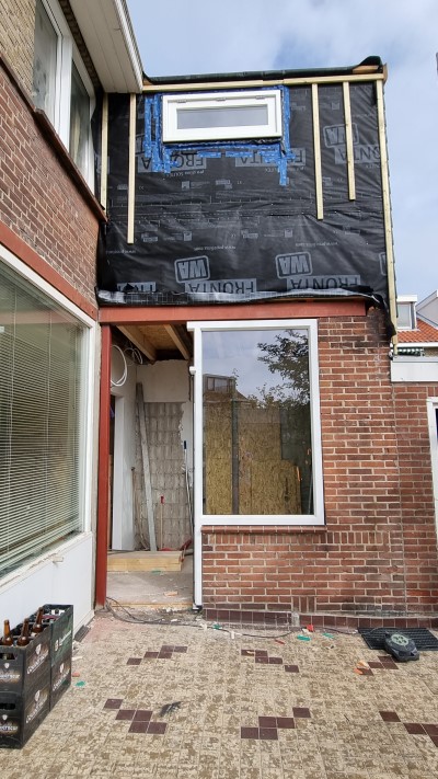 aanbouw constructie