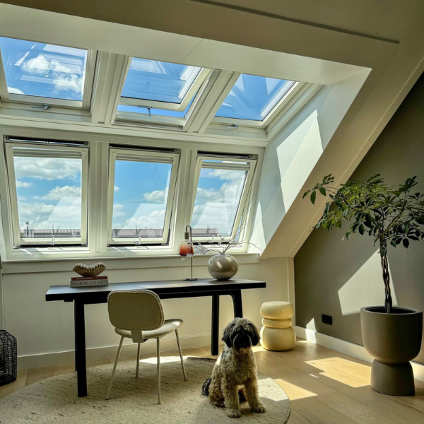 Dakserre in slaapkamer