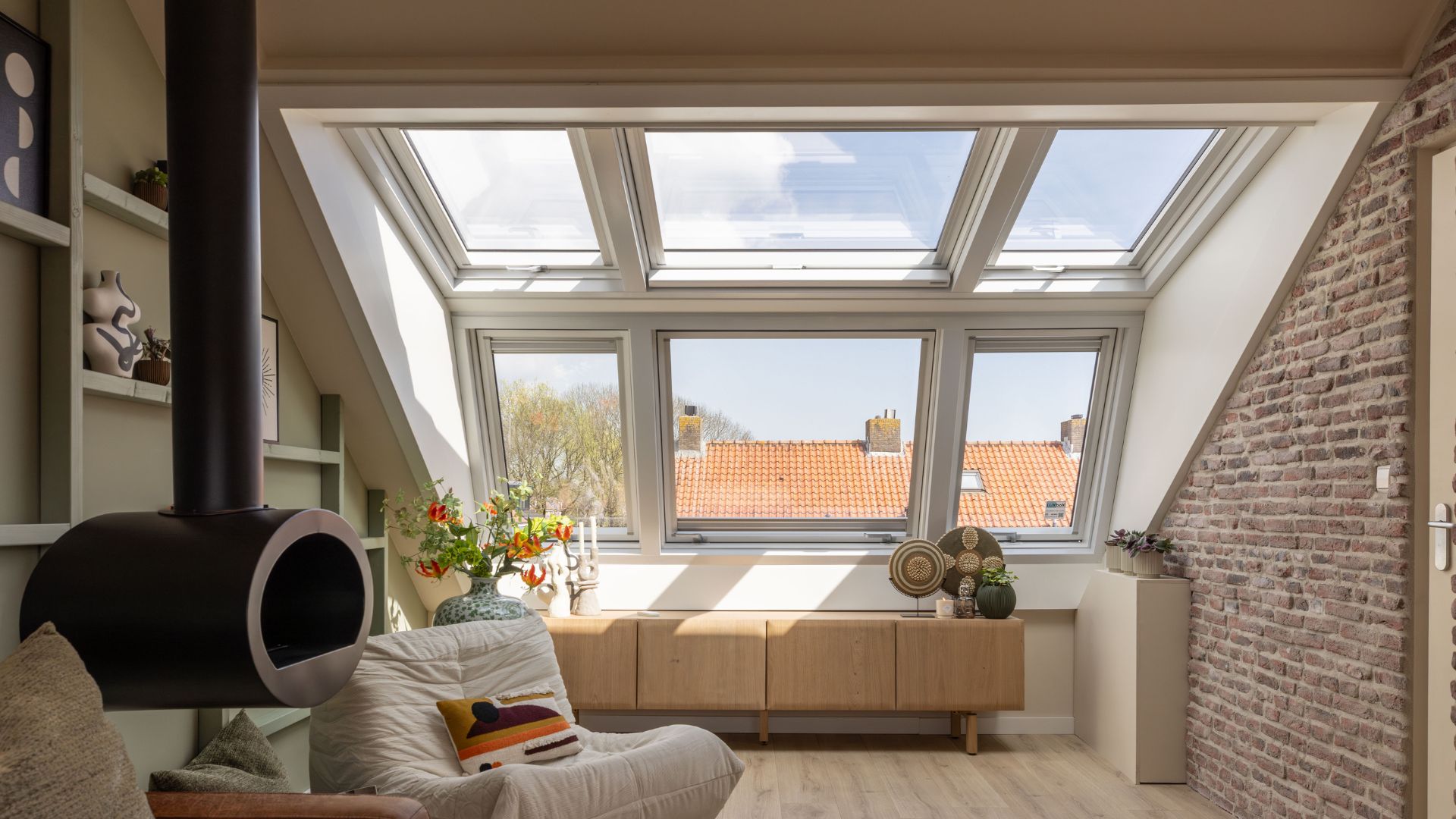 showroom opstelling luxbox dakserre