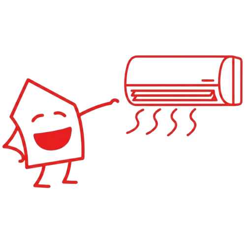 Mascotte airco-helper